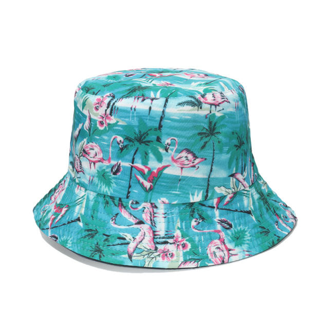 Flamingo bucket hat