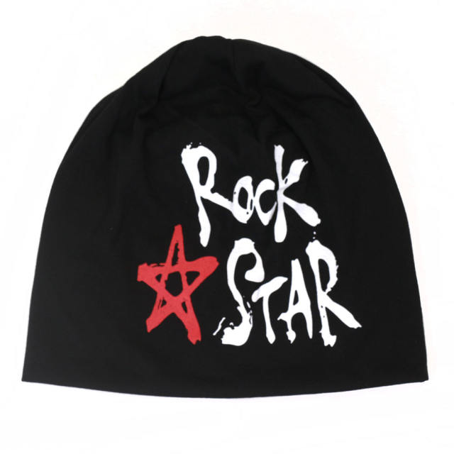 Rock star beanie cap
