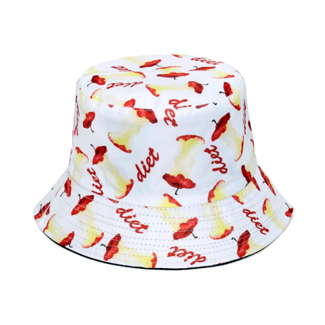 Fruit bucket hat