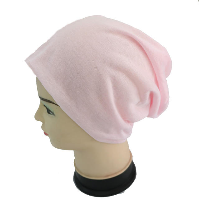 Candy color koran fashion Beanie Cap