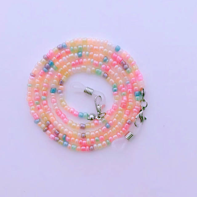 Beads glasses chain