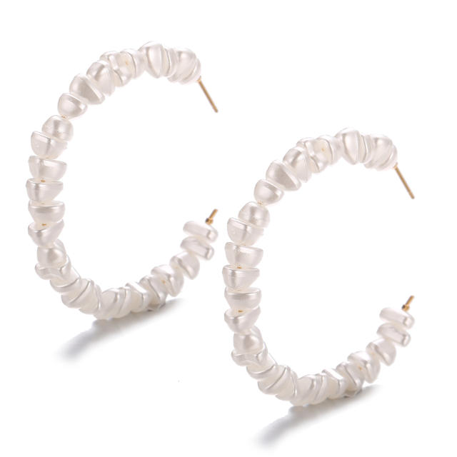 Fashion hoop earrings