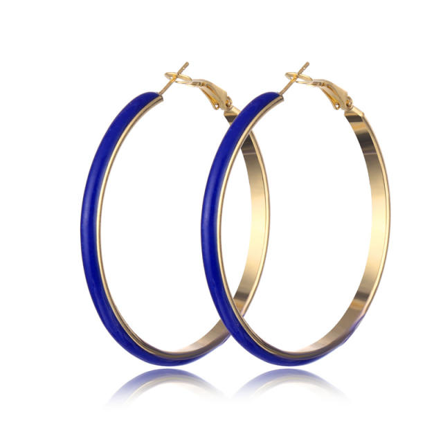 Hoop earrings