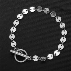 Korean fashion stainless steel bracelet toggle bracelet