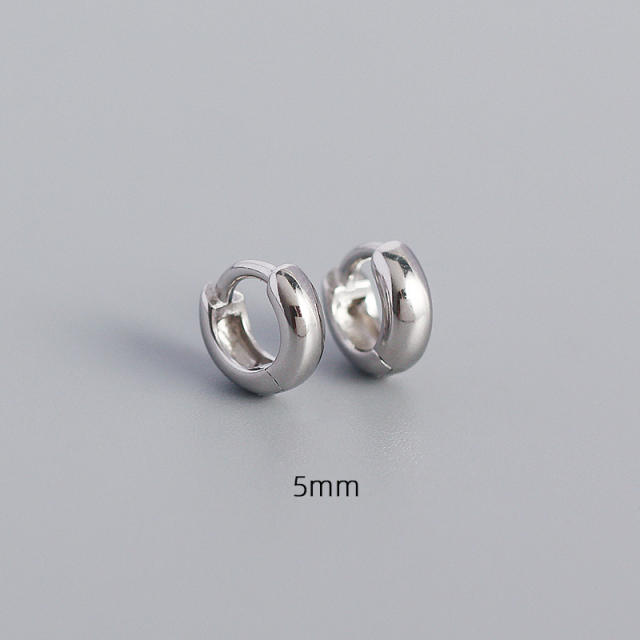 Popular S925 huggie earrings