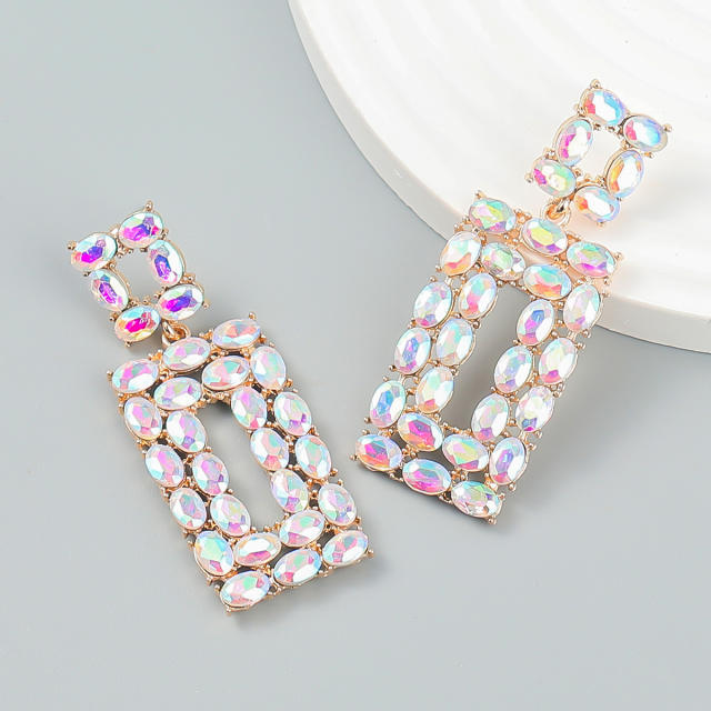 Rhinestone earrings