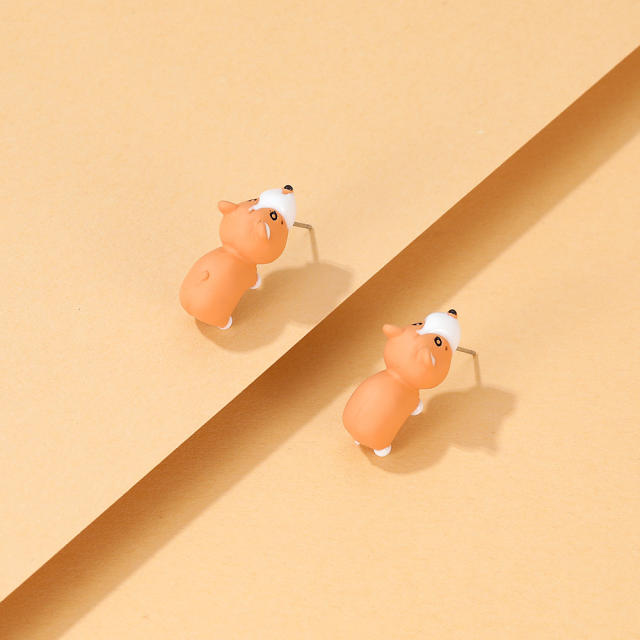 Animal style earrings