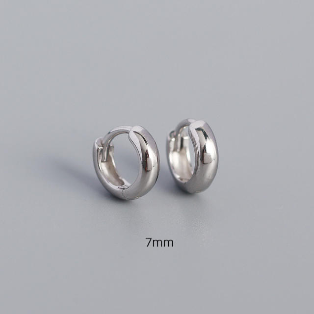 Popular S925 huggie earrings