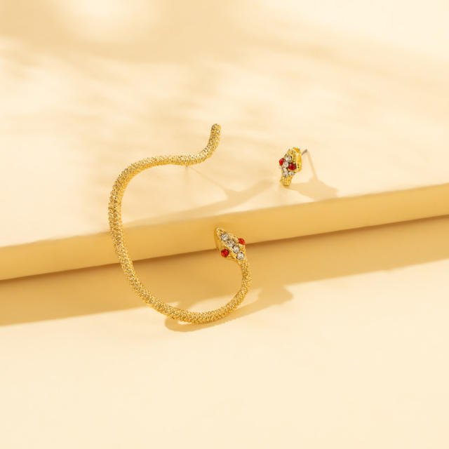 Ins style snake ear studs