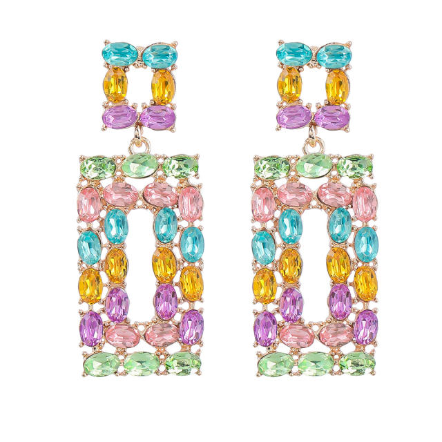 Rhinestone earrings