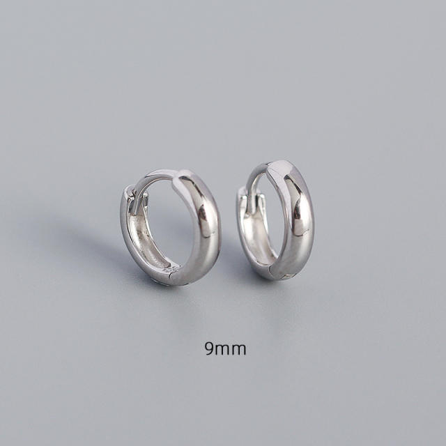 Popular S925 huggie earrings