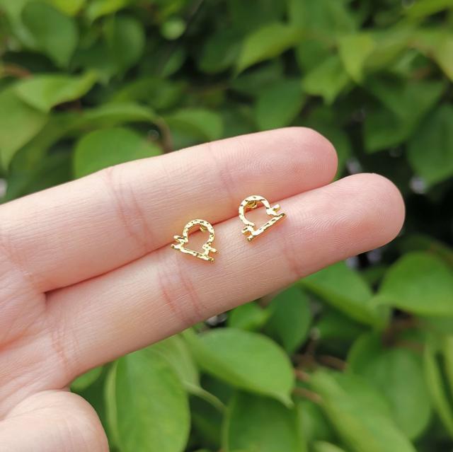 Twelve constellation ear studs