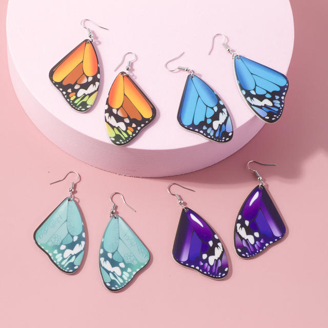 Butterfly wings earrings