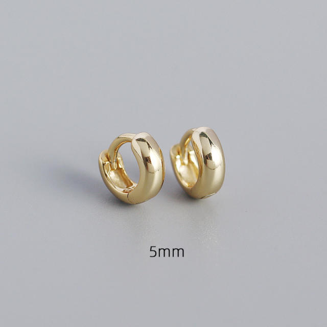 Popular S925 huggie earrings