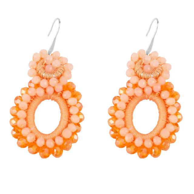Fashion bead bohemian style earrings