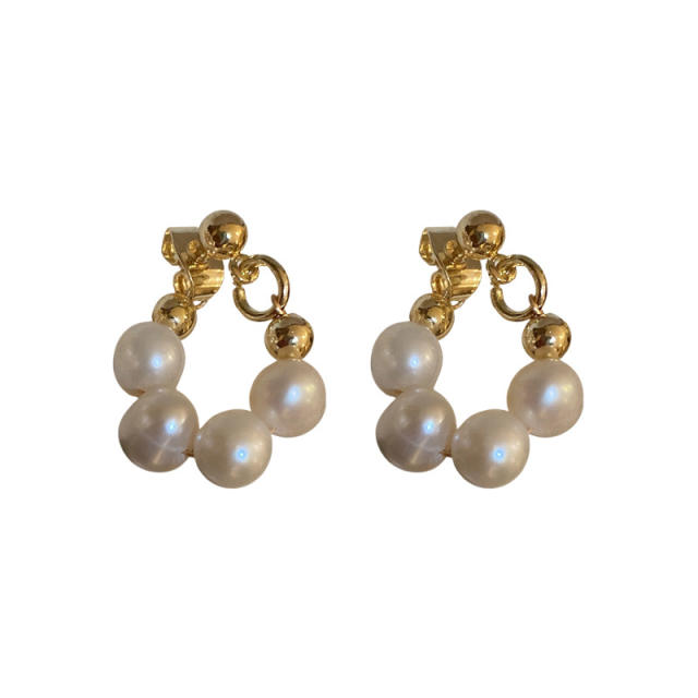 Freshwater pearl  earrings