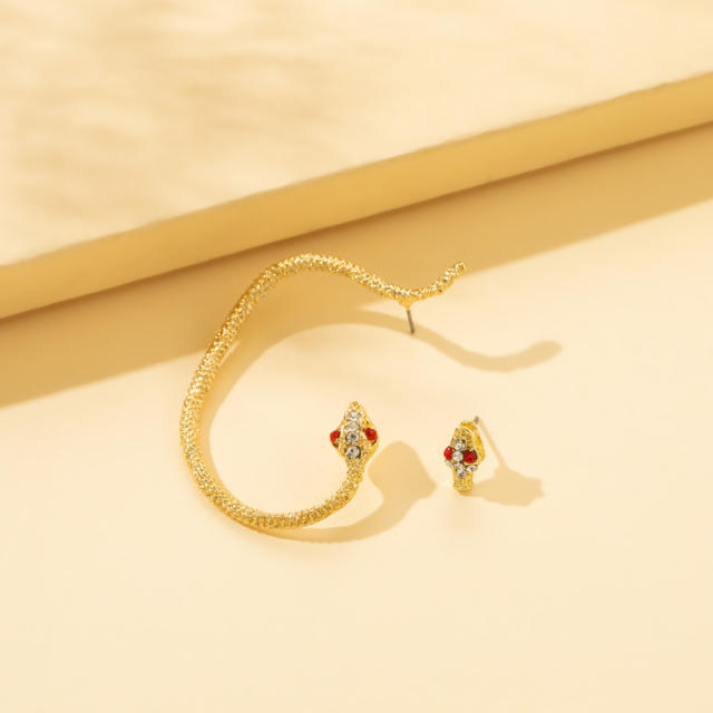 Ins style snake ear studs