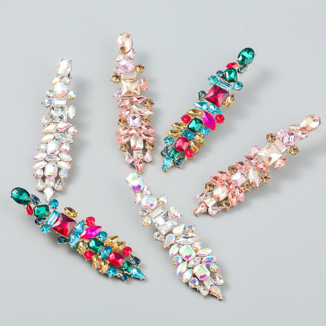 Rhinestone earrings