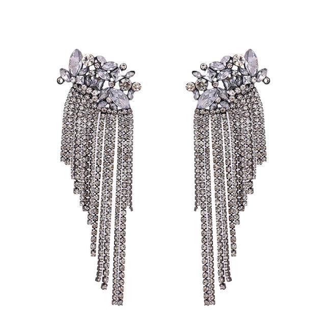 Luxury tassel earrings