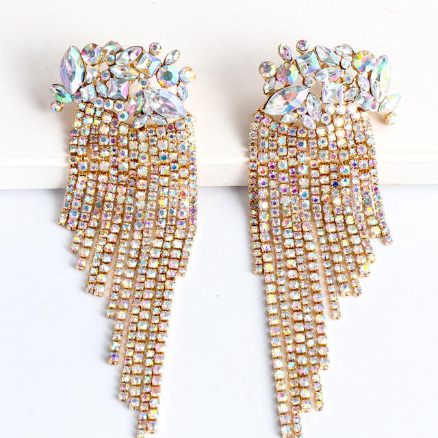 Luxury tassel earrings