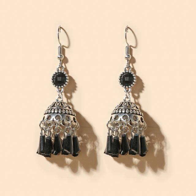 Vintage long jhumka earrings for women