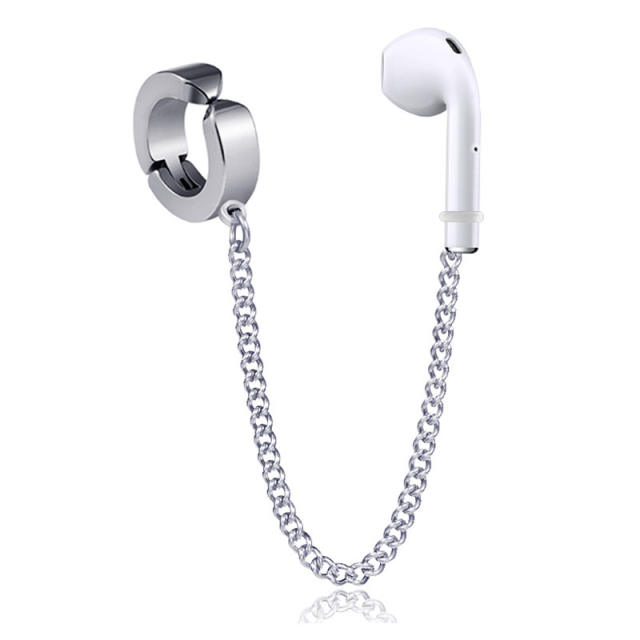Earphone anti lost airpods titanium steel earrings