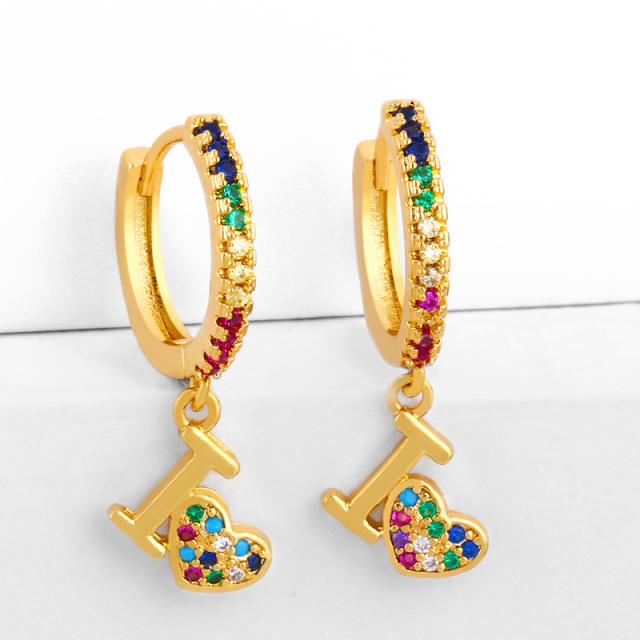 Delicate 18k gold plated copper huggie earrings