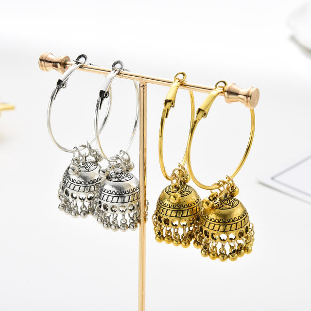 Creative jhumka earrings for women hoop earrings