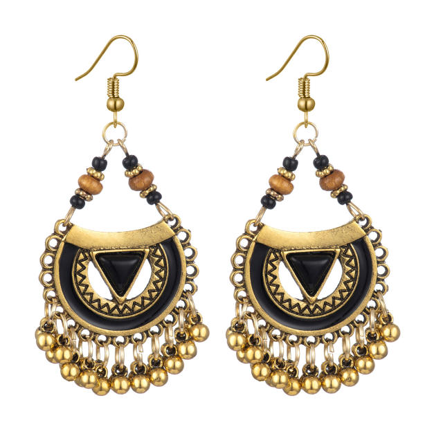 Boho personality jhumka earrings for women