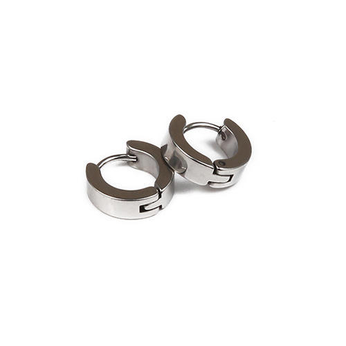 Fashion titanium steel punk unisex earrings