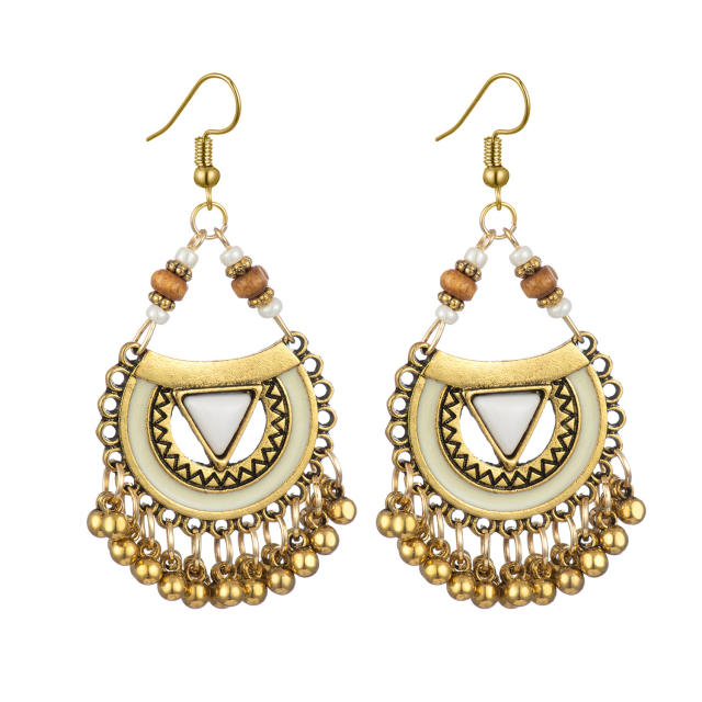 Boho personality jhumka earrings for women
