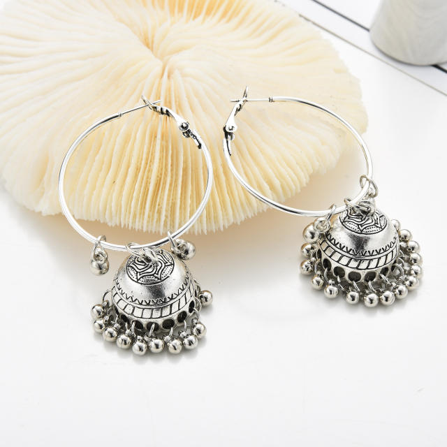 Creative jhumka earrings for women hoop earrings