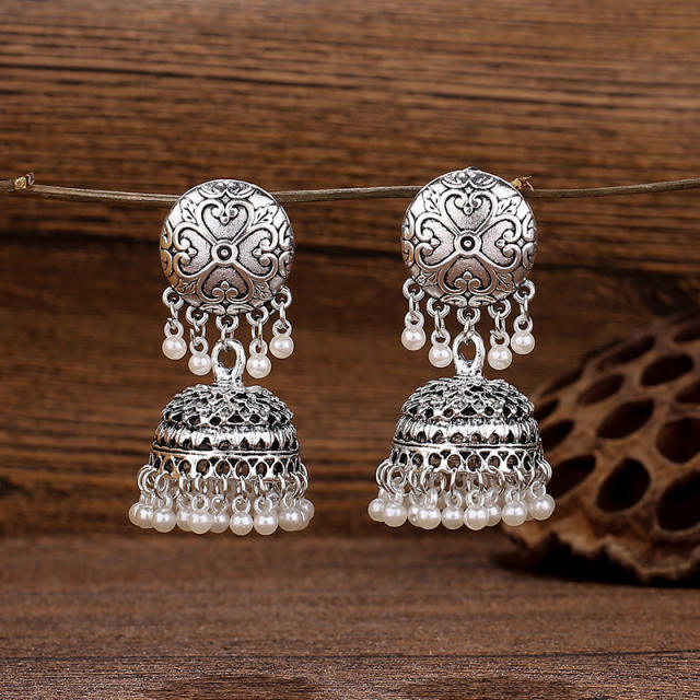 Vintage jhumka earrings for women