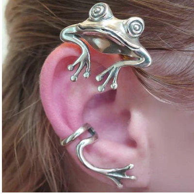 Vintage frog design ear wrap
