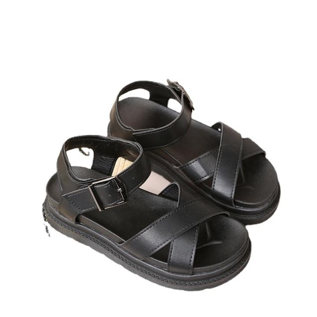 Sporty platform sandals