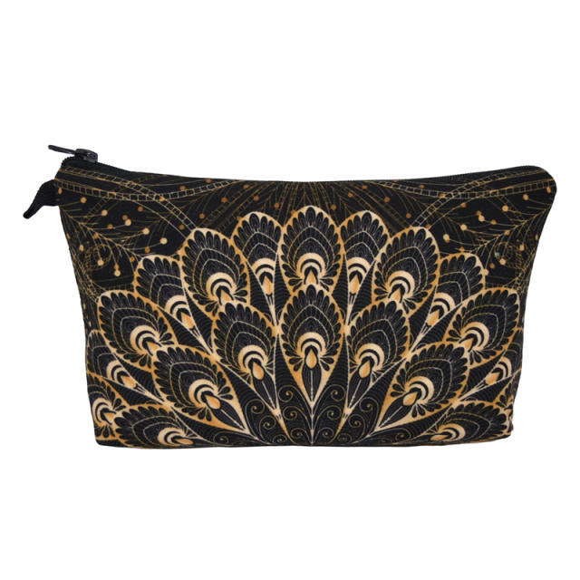 Amazon hot sale Mandala printed cosmetic bag