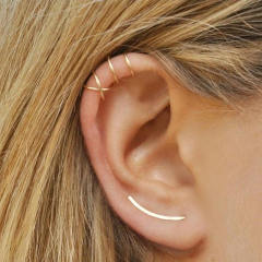 Double C ear cuff