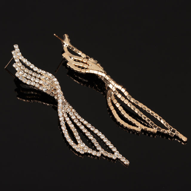 Rhinestone women earrings