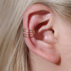 Simple multilayers copper ear cuff
