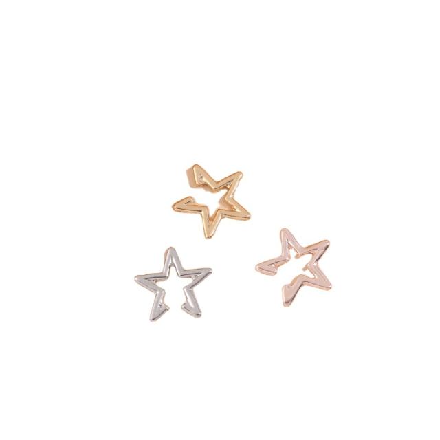 Five-pointed star ear cuff