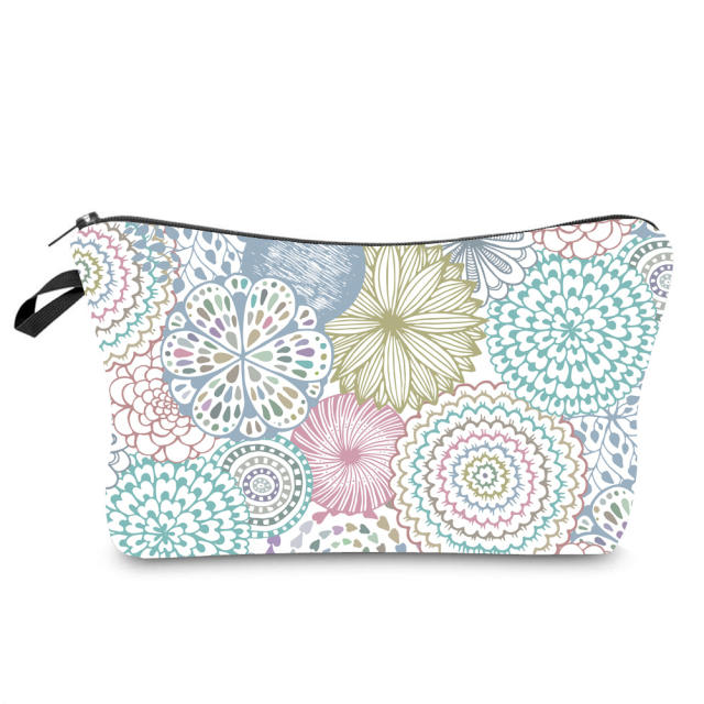 Amazon hot sale Mandala printed cosmetic bag