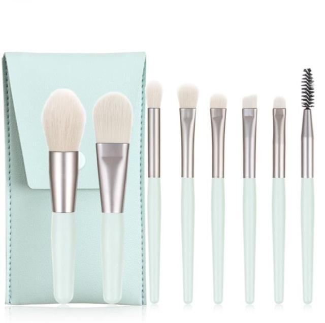 Mini size 8pcs makeup brushes