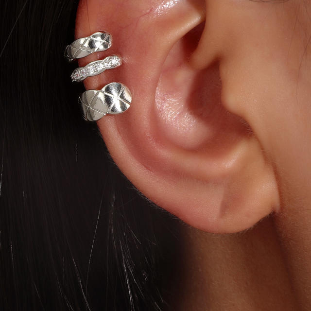 Personality 3 layer ear cuff