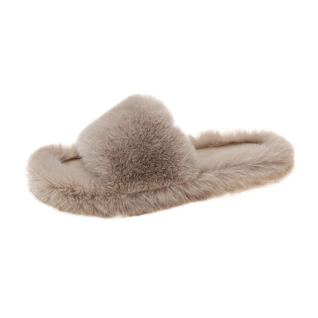 2022 fluffy slippers for women