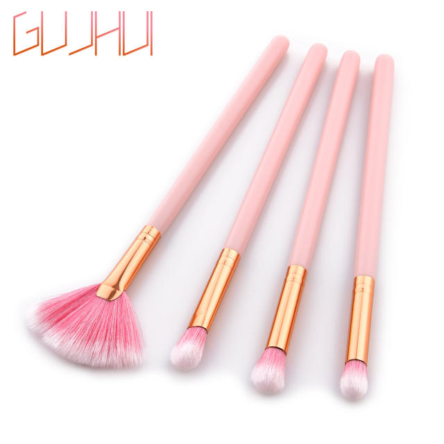 4pcs/10pcs pink color makeup brushes set