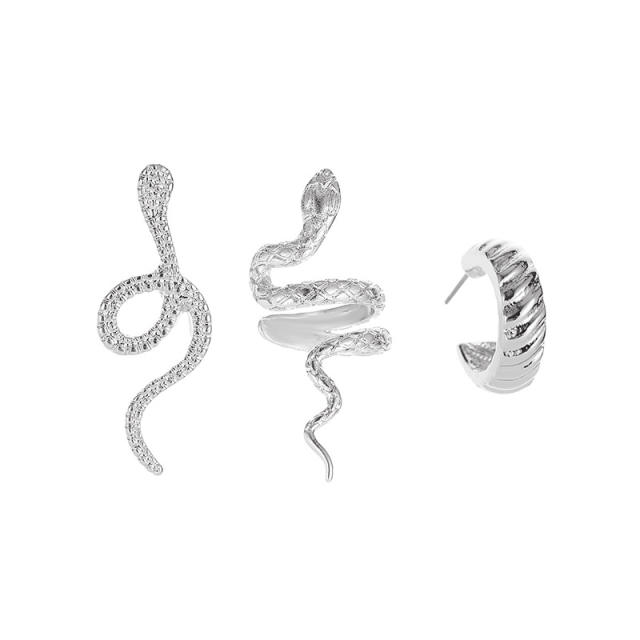 Snake ear cuff 3pcs set