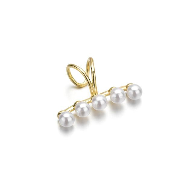 Fashion pearl ear cuff