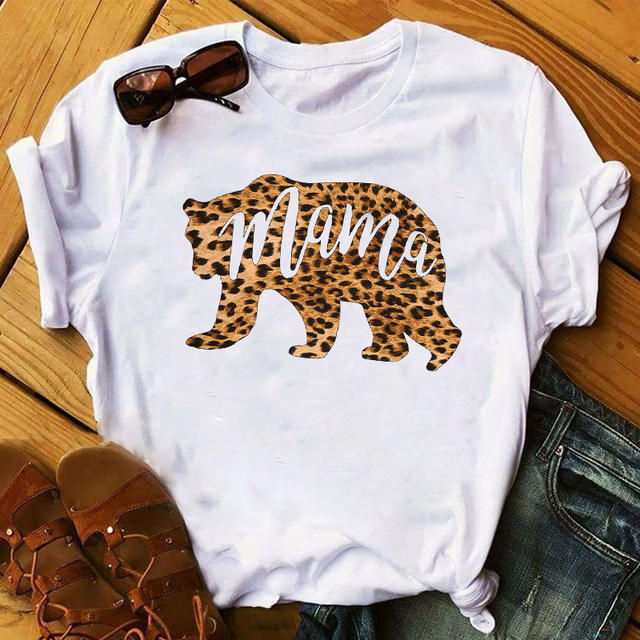 Summer fashion letter print women's short-sleeved T-shirt