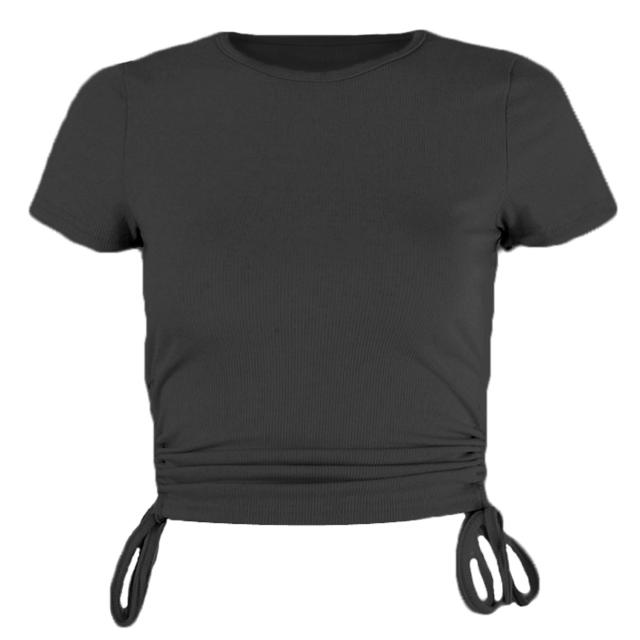 Sweet cropped tops tee