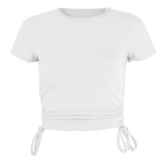 Sweet cropped tops tee